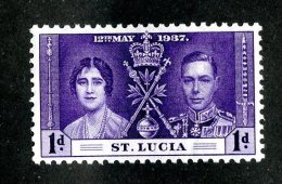 2140x)  St.Lucia 1937 - SG # 125  M* - Ste Lucie (...-1978)