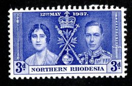 2151x)  Northern Rhodesia 1937 - SG # 22  M* - Nordrhodesien (...-1963)