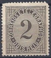 2 Reis Noir Neuf Dentelé 13.5 - Neufs