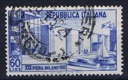 Italy: 1952,  Mi 859  Used - 1946-60: Used