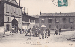 LA SEYNE-sur-MER 83 ( FORGES ET CHANTIERS DE LA MEDITERRANEE SORTIE DES OUVRIERS ) - La Seyne-sur-Mer