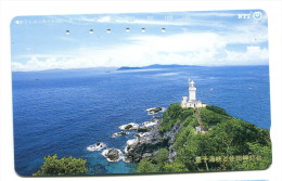 Télécarte NTT - Phare - 371-091 - Fari