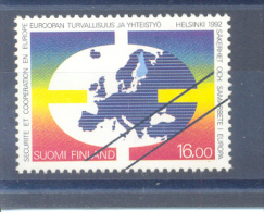 Specimen, Muster " Sécurité Et Coopération " Finlande 1992 Yvert 1132 Xx - Unused Stamps