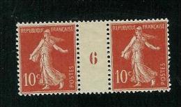 FRANCE TYPE SEMEUSE N° 135 **  MILLESIME 6 DE 1906 TYPE II - Millesimi