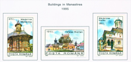 ROMANIA - 1995  World Heritage Sites  Mounted Mint - Ongebruikt
