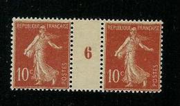 FRANCE TYPE SEMEUSE N° 135 *  MILLESIME 6 DE 1906 TYPE II - Millesimi