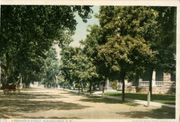 (707) Older Postcard - Carte Ancienne - Albuquerque Street - Albuquerque