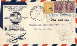 (555) USA First Day Cover - 1937 - Special Delivery - 1851-1940