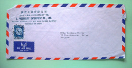 Taiwan 1976 Cover To Belgium - Fishes Double Carp - Storia Postale