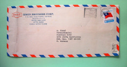 Taiwan 1982 Cover To Germany - Flag - Briefe U. Dokumente