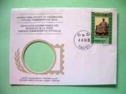 Taiwan 1980 FDC Cover - Chiang Kai-shek Bronze Statue - Cartas & Documentos