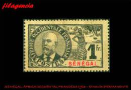 PIEZAS. AFRICA OCCIDENTAL FRANCESA. SENEGAL. MINT. 1906 EMISIÓN PERMANENTE - Unused Stamps