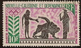 NEW CALEDONIA 1964 10f Olympics SG 393 U YZ447 - Used Stamps