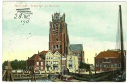 CARTOLINA  - DORDRECHT  - PANORAMA - VIAGGIATA NEL 1911 - Dordrecht