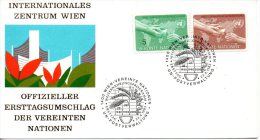 ONU VIENNE. N°32-3 Sur Enveloppe 1er Jour (FDC) De 1983. Programme Alimentaire Mondial. - Contra El Hambre