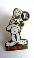 PIN'S SALON BD ANGOULEMEE 1992 GOTLIB - GAI LURON - LECLERC - Pins