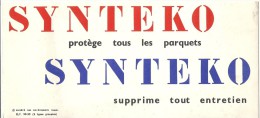 Bv036 - Buvard - SYNTEKO - Protège Les Parquets - S