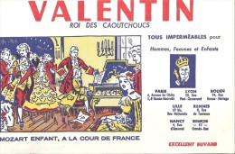 Bv040 - Buvard - VALENTIN Roi Des Caoutchoucs - V