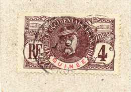 GUINEE : Général Faidherbe - Guinée En Rouge Dans Le Cartouche - - Used Stamps