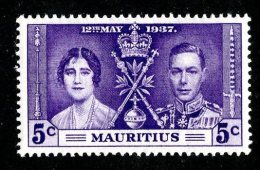 2165x)  Mauritius 1937 - SG #249  M* Sc #208 - Mauritius (...-1967)