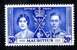 2167x)  Mauritius 1937 - SG #251b  M* Sc #210 Line By Sceptre Variety Cat. £85.00 - Mauritius (...-1967)