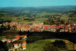 CPM MONTFAUCON EN VELAY   La Ville Et Ses Environs Vu Du Ciel - Montfaucon En Velay