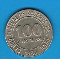 PERU -  100 Soles De Oro 1980 - Perú