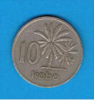 NIGERIA -  10 Kobo  1973 - Nigeria