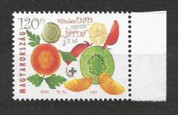 Hungria 2003-Frutas Varias- Sello Nuevo** - Unused Stamps