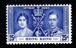 2191x)  Hong Kong 1937 - SG #139  M* Sc #153 - Neufs