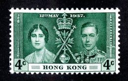 2193x)  Hong Kong 1937 - SG #137  M* Sc #151 - Ungebraucht