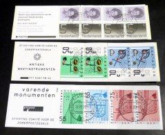 1982/89, 3 Gestempelte Markenheftchen, MH 28, 33 + 40, Sauber Gestempelt - Postzegelboekjes En Roltandingzegels