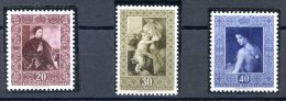 LIECHTENSTEIN Yvert # 268/70 - Sc # 261/3 MH VG - Unused Stamps