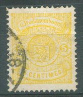 LUXEMBOURG Yvert # 41 Used VF - 1859-1880 Stemmi