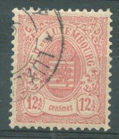 LUXEMBOURG Yvert # 43 Used VF - 1859-1880 Stemmi
