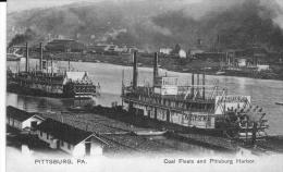 Pittsburg Coal Fleets Ans Pittsburg Harbor - Pittsburgh