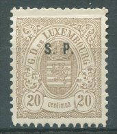 LUXEMBOURG Yvert # 41 MH VF - 1859-1880 Wapenschild