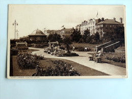 Carte Postale Ancienne : Sunken Gardens CLACTON ON SEA - Clacton On Sea