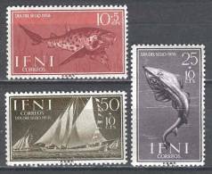 Spain IFNI Edifil # 149/151 ** Complete Set Ships & Fish / Barcos Y Peces - Ifni