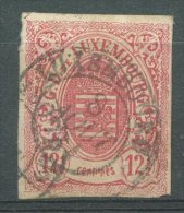 LUXEMBOURG Yvert # 7 VF - 1859-1880 Armoiries