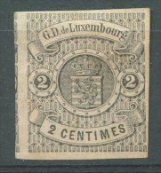 LUXEMBOURG Yvert # 4 M No Gum VF - 1859-1880 Stemmi