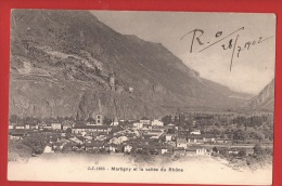 YMart1-10 Martigny Et Et Vallée Du Rhône, Précurseur. Jullien , Cachet 1902 - Martigny