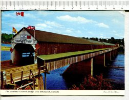 The   HARTLAND COVERED BRIDGE  - NEW  BRUNSWICK - - Autres & Non Classés