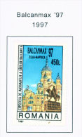 ROMANIA - 1997  Balcanmax  Mounted Mint - Ongebruikt