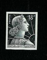 FRANCE TYPE MULLER N° 1011A (*) ESSAI DE COULEUR - 1955-1961 Marianne (Muller)