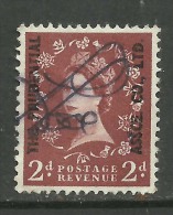 GB 1958 QE2 2d Revenue Ovpt Prudential Assoc. ( M930 ) - Revenue Stamps