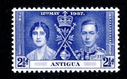 2254x)  Antigua 1937 - SG #97  M* Sc #83 - 1858-1960 Colonia Británica