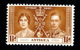 2255x)  Antigua 1937 - SG #96  M* Sc #82 - 1858-1960 Colonie Britannique