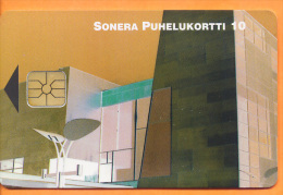 Finland - Sonera S61, Kiasma, 2.000ex, 6/98, Used As Scan - Finlande