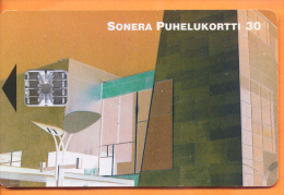 Finland - Sonera D170, Kiasma, 30.000ex, 7/98, Used As Scan - Finlande